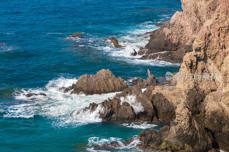 西班牙的de Cabo de Gata - Nijar自然公园(自然保护区)